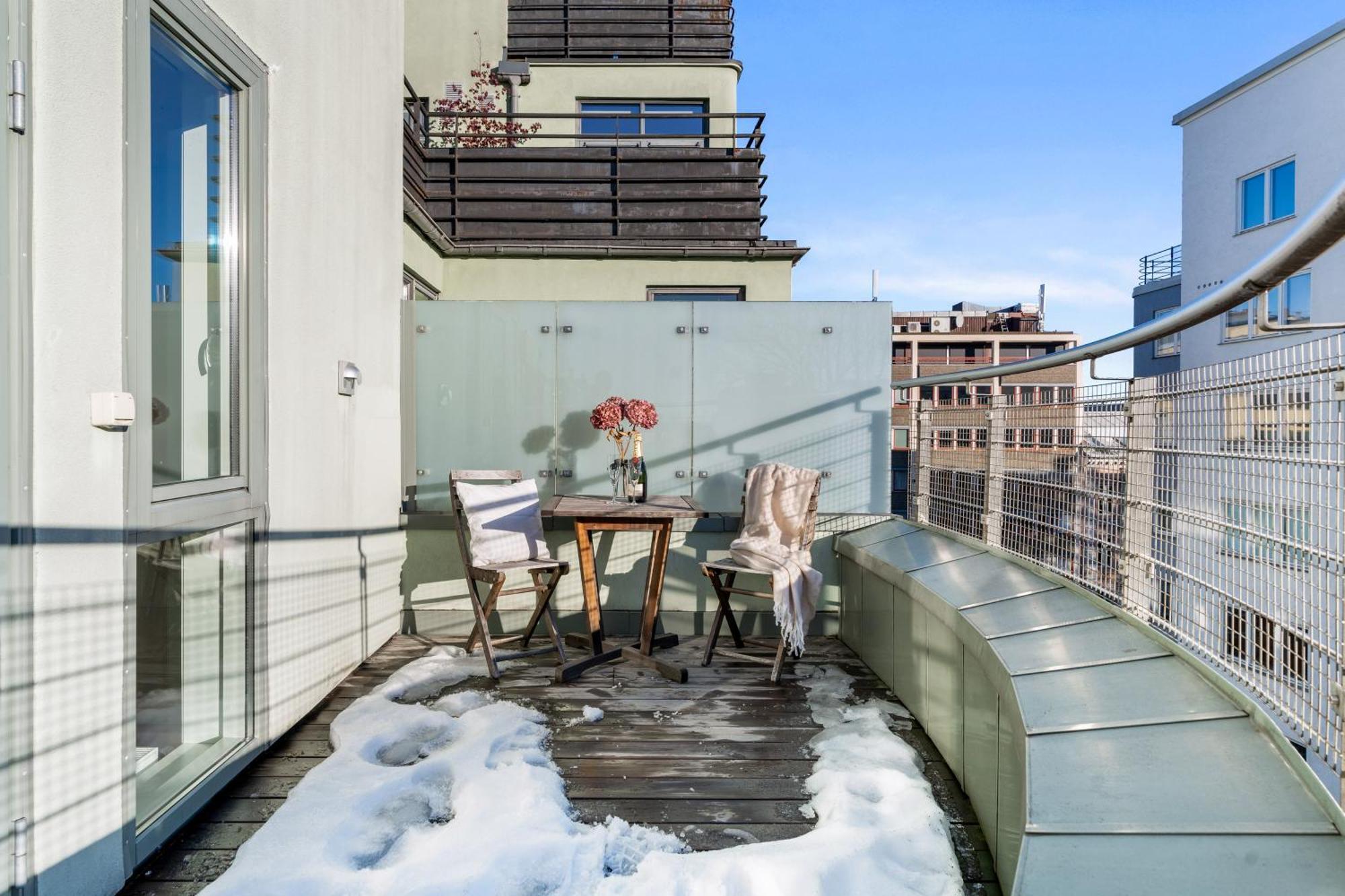 Top Floor With Balcony - Super Central - 5 Pax Осло Экстерьер фото